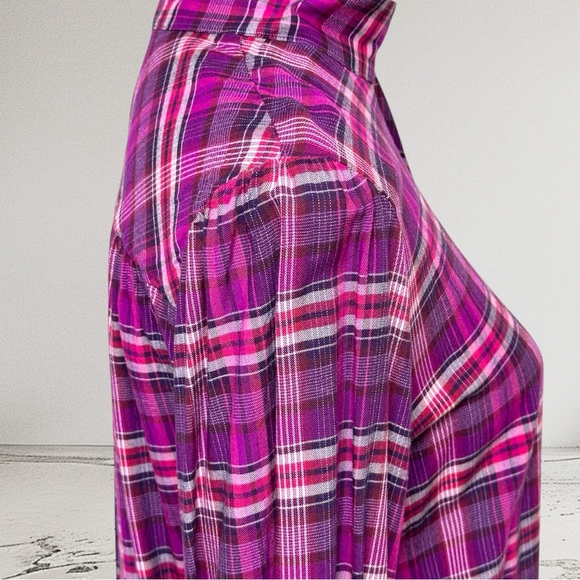 275 - RW & CO Blouse - 100% Viscose - Ties & Buttons - Picture 5 of 16